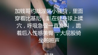 加钱哥约战淫荡小骚货，里面穿着比基尼，趴在健身球上揉穴，呼吸急促一直浪叫 ，跪着后入性感美臀 ，大屁股骑坐啪啪声