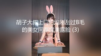 胡子大叔上门约炮刚刮过B毛的美女同事完美露脸 (3)