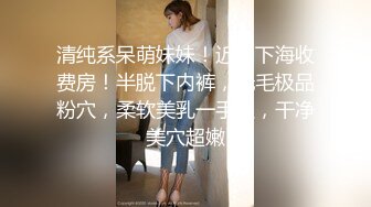 清纯系呆萌妹妹！近期下海收费房！半脱下内裤，无毛极品粉穴，柔软美乳一手抓，干净美穴超嫩